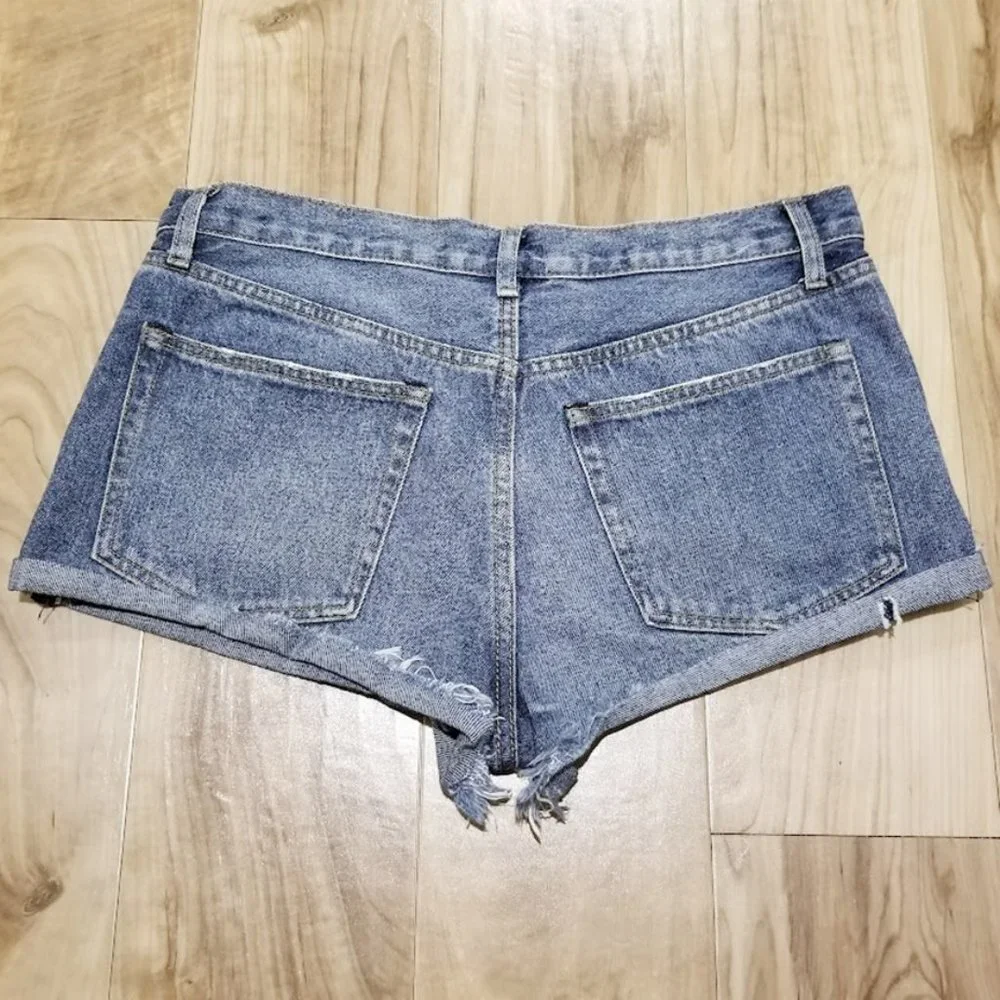Twelve By Ontwelfth Distressed Denim Shorts 28